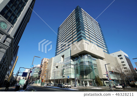 Sapporo Odori Bizse surrounding landscape (Ekimae-dori and Odori intersection) 46328211