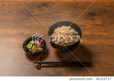 糙米糙米日本人食物 46328737