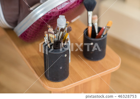 Makeup backstage gym. Makeup backstage gym. 46328753