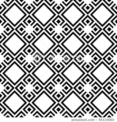 Seamless Geometric Vector Background - Stock Illustration [46329060 ...