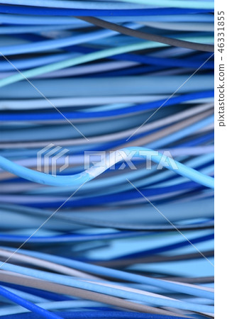 Closeup of electric cable 46331855