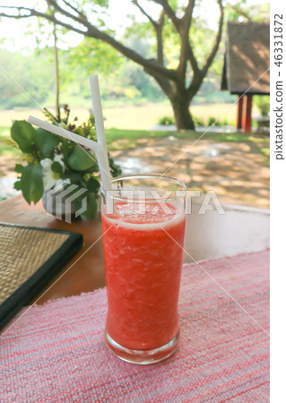 juice or strawberry juice 46331872