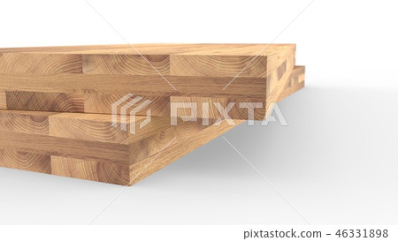 Glued wood structure. Lumber industrial wood texture, timber butts background. Butt end of a Glued wood structure. Lumber industrial wood texture, timber butts background. Butt end of a 46331898