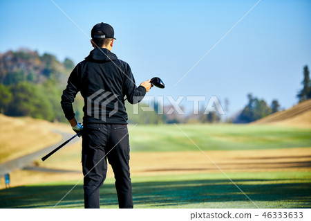 Golf Driver Shot Golf Driver Shot 46333633