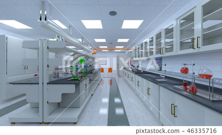 Science room - Stock Illustration [46335716] - PIXTA