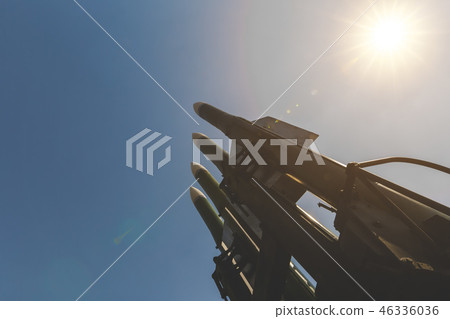 Rockets of an anti-aircraft missile system 46336036