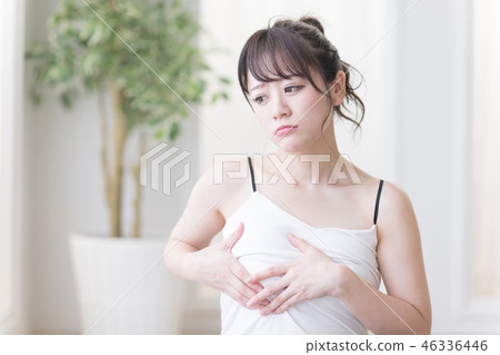 自我檢查，女人 46336446