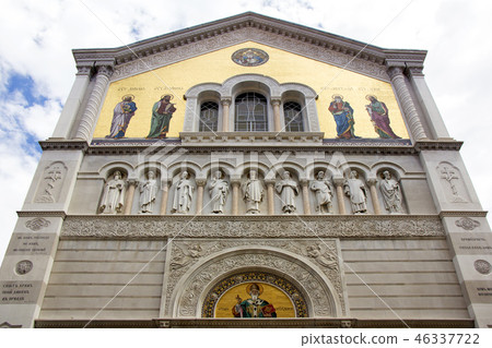 Mosaic on the facade of San Spiridione  46337722
