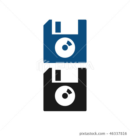 Floppy disk diskette graphic design template  46337816