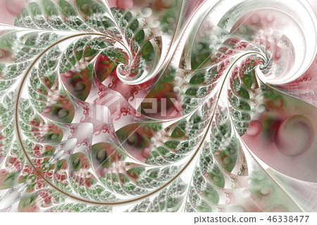 Fairy Infinite Abstract floral pattern. Bright - Stock Illustration ...