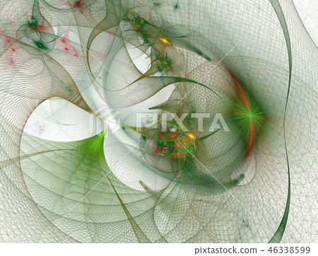 Abstract grid Wormhole. Futuristic 3d portals  46338599