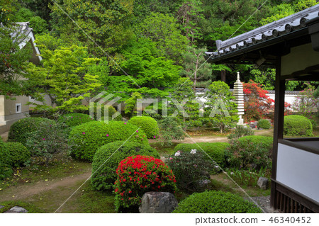 Fresh green ushishinin garden Fresh green ushishinin garden 46340452