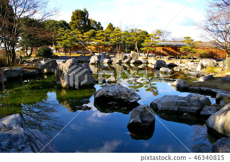 Matsuyama Castle Ninomaru Historic site garden 46340815