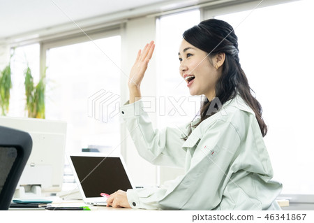 Women in work clothes 46341867