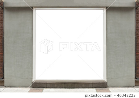 Shop Boutique Store Front with Big Window Shop Boutique Store Front with Big Window 46342222