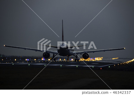 A sunset A sunset 46342337