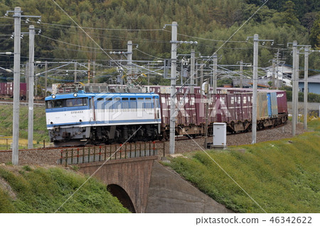 Kagoshima Main Line EF81 Freight Train Kagoshima Main Line EF81 Freight Train 46342622
