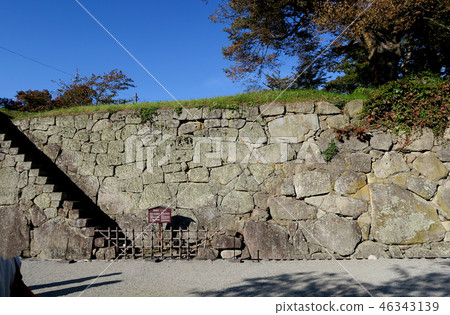 Tsuruga castle Autumn leaves Fukushima Tsuruga castle Autumn leaves Fukushima 46343139
