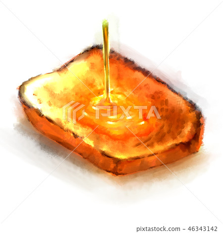 Honey in bread Honey in bread 46343142