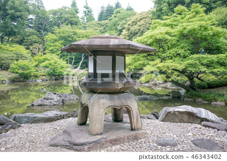 東京、舊古河庭園、真嗣池、國家風景區 46343402