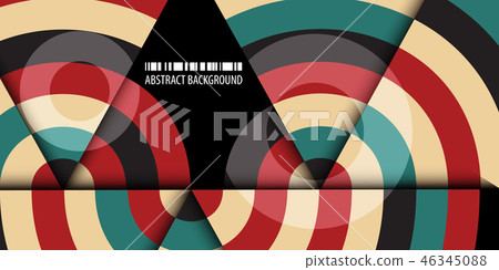 Geometric colorful abstract background Geometric colorful abstract background 46345088