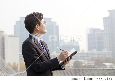韓國人，商業，男人 46347153