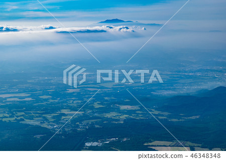 從Iwate Fudohira看的Hayaike山 46348348