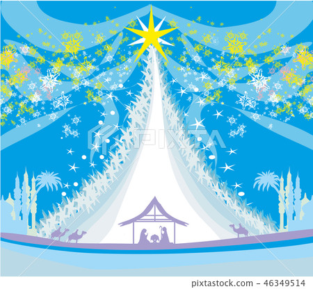 Birth of Jesus in Bethlehem. 46349514