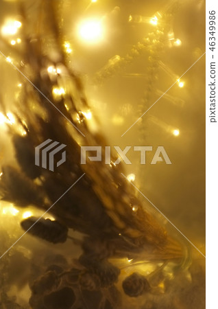 LIGHTS AND BOKEH, BACKGROUND FOR HAPPY NEW YEAR LIGHTS AND BOKEH, BACKGROUND FOR HAPPY NEW YEAR 46349986