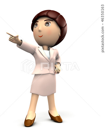 一個指向目標的新社會的女人 一個指向目標的新社會的女人 46350163
