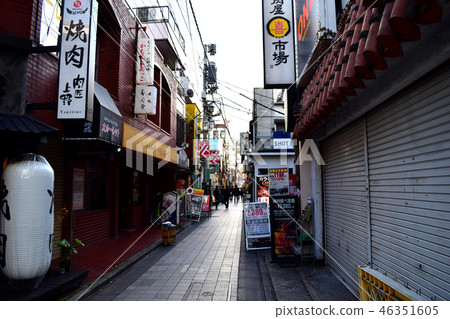 Nakano Station North Exit Nakamise Shopping Street Nakano Station North Exit Nakamise Shopping Street 46351605