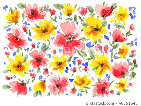 花紋 illustration 數字動畫 46351643