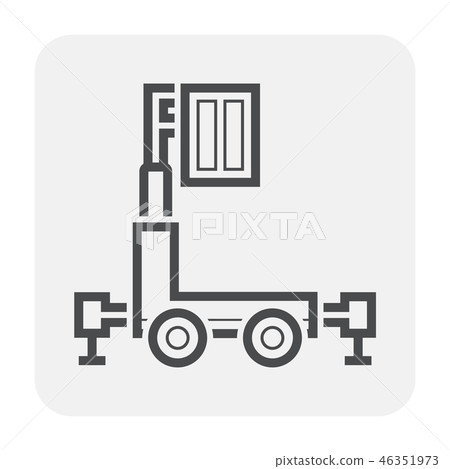 personal lift icon personal lift icon 46351973
