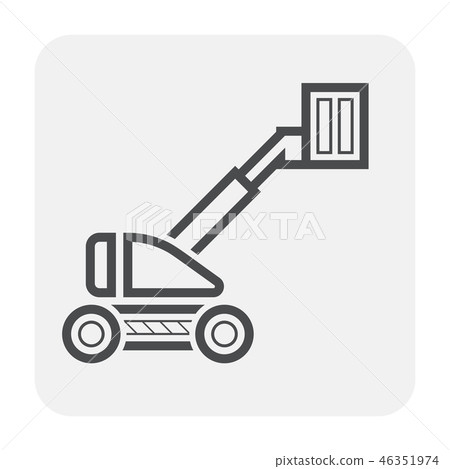 boom lift icon 46351974
