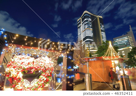 Tokyo Midtown Hibiya Night View Tokyo Midtown Hibiya Night View 46352411