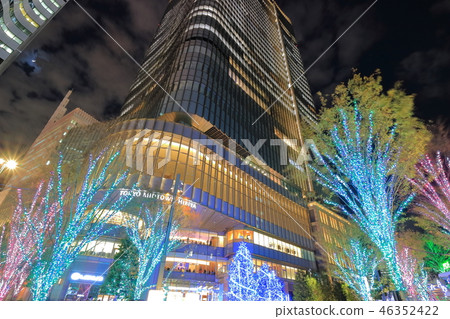 Illumination of Hibiya Step Square Illumination of Hibiya Step Square 46352422