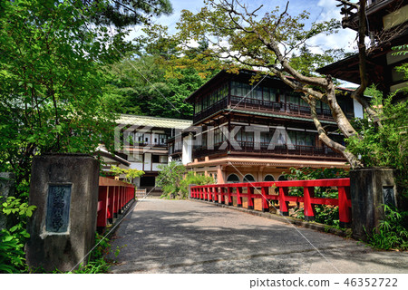 Gunma Prefecture Agatsuma-gun Nakanojo-machi Shiman Onsen Town 46352722