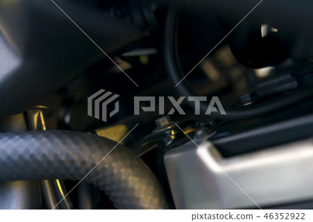 摩托車接近的照片 46352922