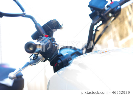 Motorcycle close up photo Motorcycle close up photo 46352929
