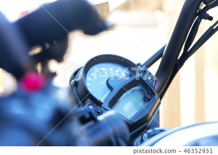 Motorcycle close up photo 46352931