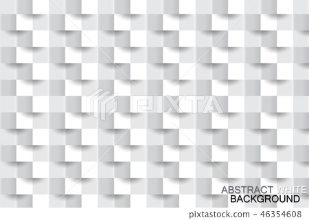Abstract white tiled texture background Abstract white tiled texture background 46354608