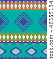 Geometric ethnic pattern traditional Design for  46355134