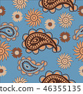 Hand drawn vector illustration with ethnic  46355135