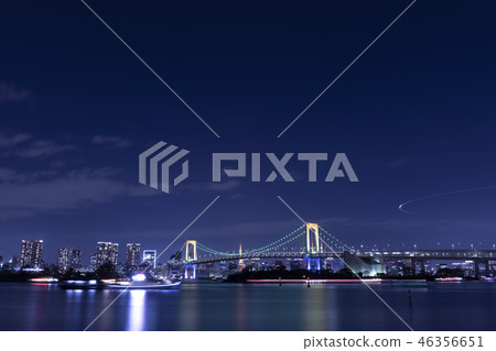 Odaiba night view Odaiba night view 46356651