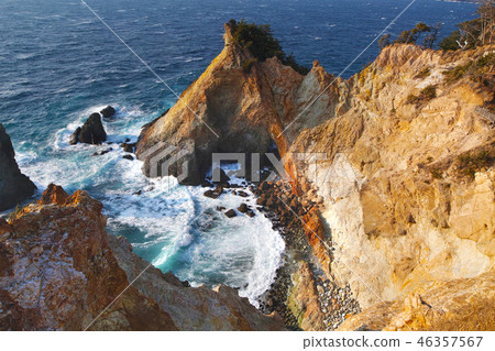 [Shizuoka Prefecture, Izu] Scenery of Oganezaki (Horse Rock) 46357567