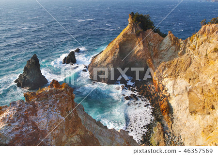 [Shizuoka Prefecture, Izu] Scenery of Oganezaki (Horse Rock) 46357569
