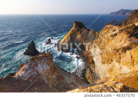 [Shizuoka Prefecture, Izu] Scenery of Oganezaki (Horse Rock) 46357570