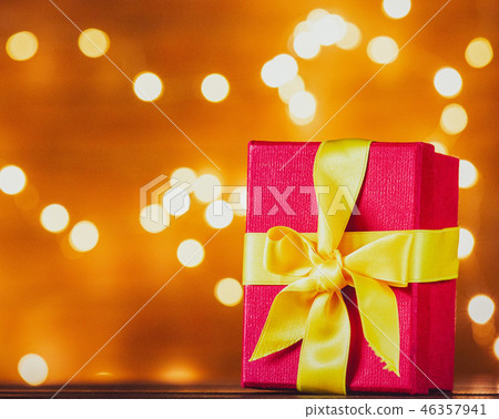 Present box and Fairy Lights Present box and Fairy Lights 46357941