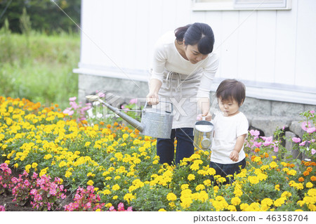 父母和孩子園藝 父母和孩子園藝 46358704