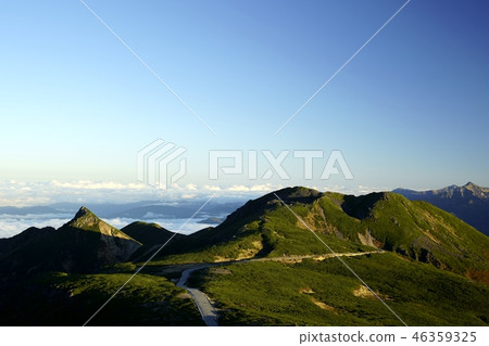 秋天的Norikura Daikigakudake（位置：Nortorura，Otori-dake） 46359325